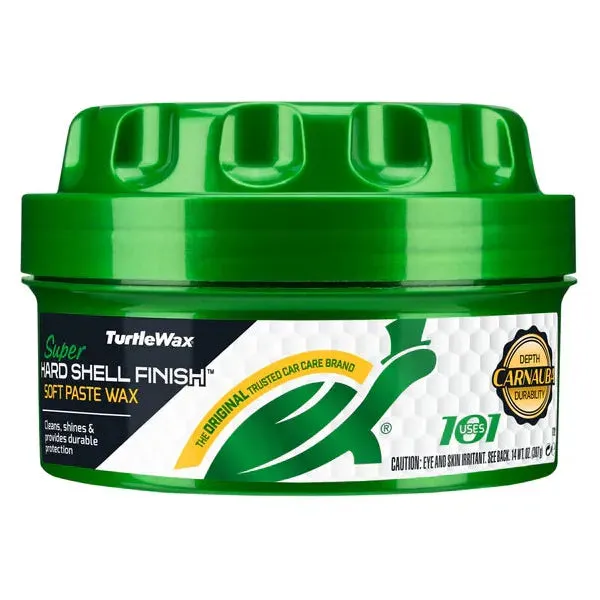 Turtle Wax Super Hard Shell Paste Wax - 397g