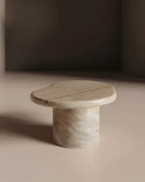 Tuscani Travertine Side Table