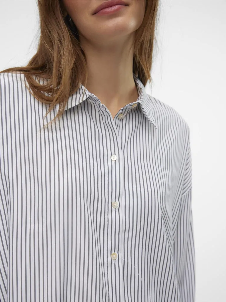 VMNORA LS OVERSIZE SHIRT WVN GA NOOS
