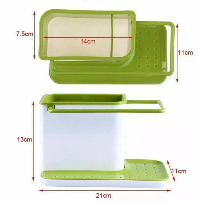 Wash Cloths Holder, Shelf Sponge Holder, Multifunctional Kitchen Storage Organizer, Shelf bathroom Storing Tool, Creative Plastic Shelves