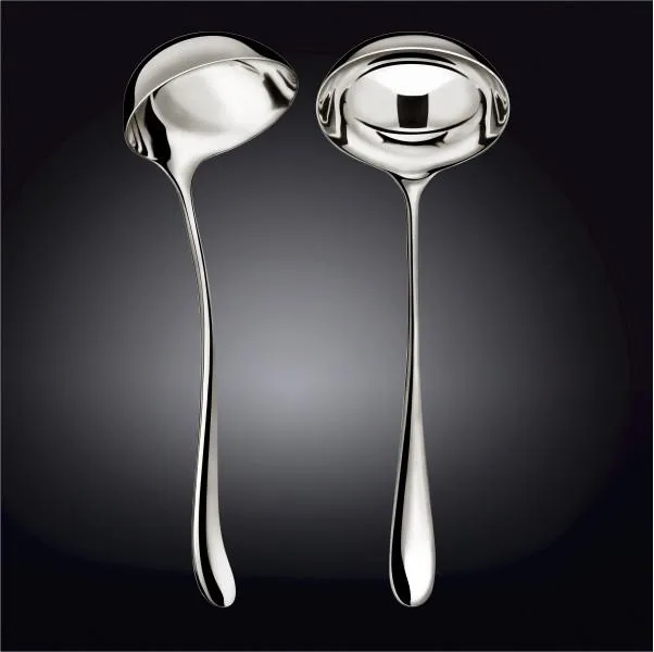 Wilmax Porcelain Set Of 3 Soup Ladle 10.25" inch | 26 Cm