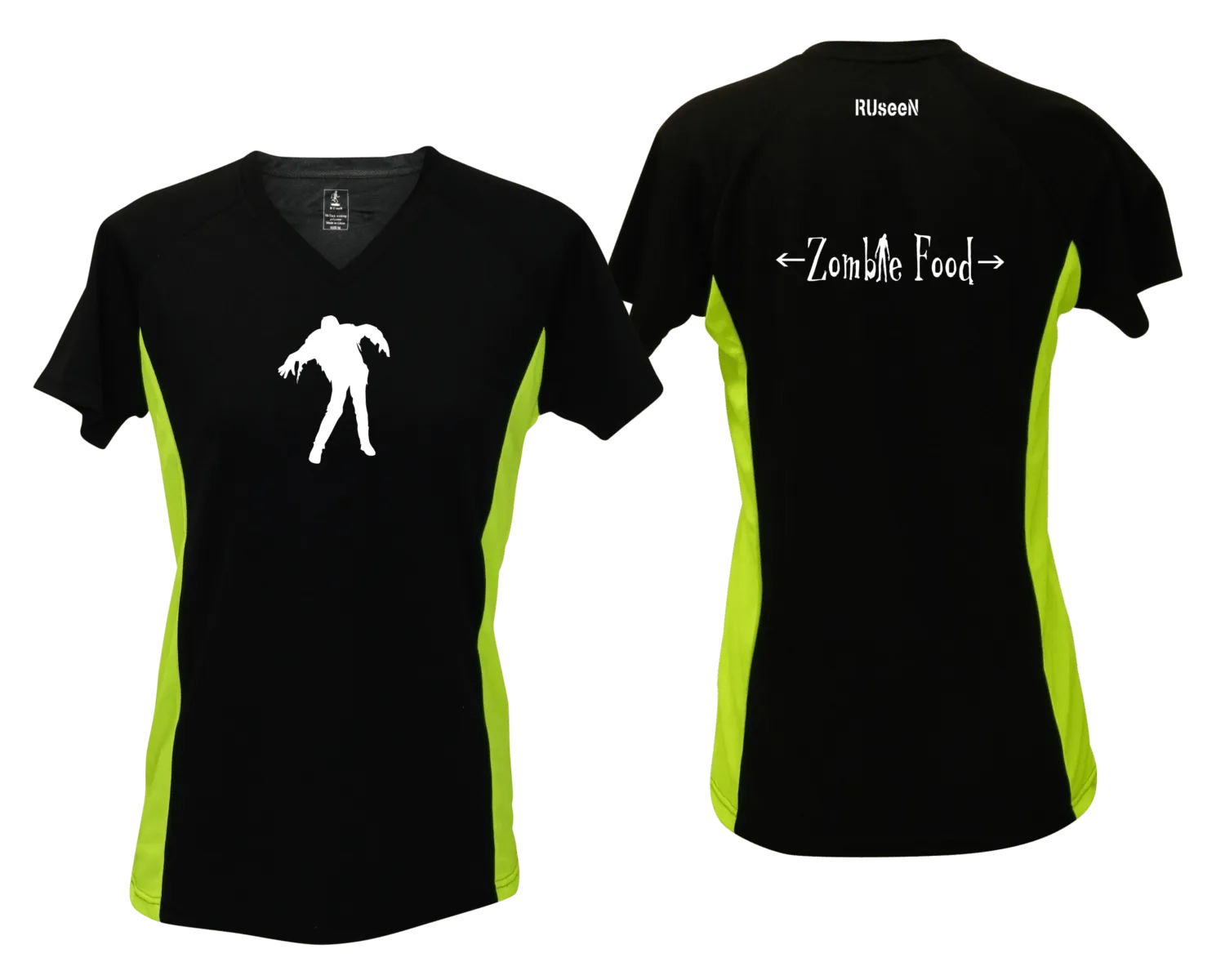 Women's Reflective Short Sleeve Shirt – Zombie Food