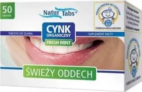 ZINC ORGANIC x 50 tablets, zinc chelate